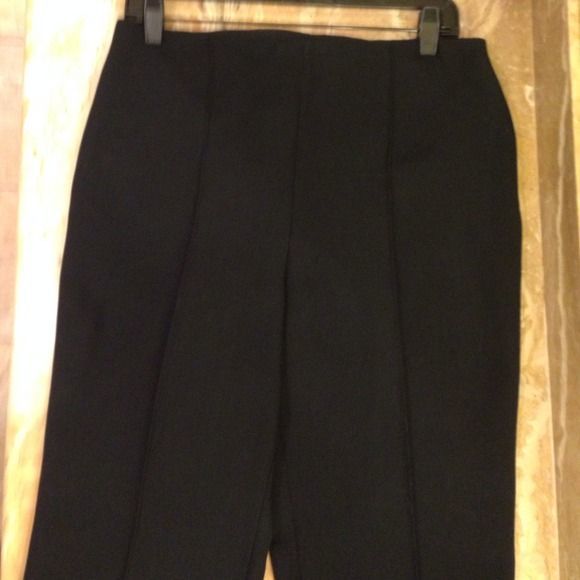 Michael Kors size 10 Black, Front Pleat Pants NWT - Picture 2 of 3